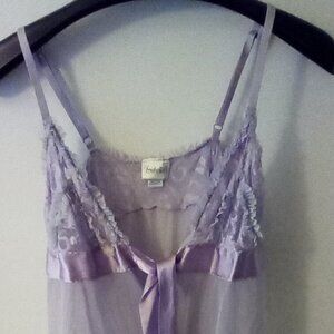 Vintage Frederick's Of Hollywood Lilac Camisole Size L